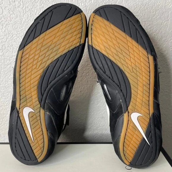 Nike Speedsweep V 309147-012 Wrestling‎ Shoes Black Leather Lace up Mens 11.5 US main image 5